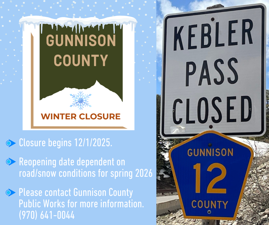 Kebler Pass Closed