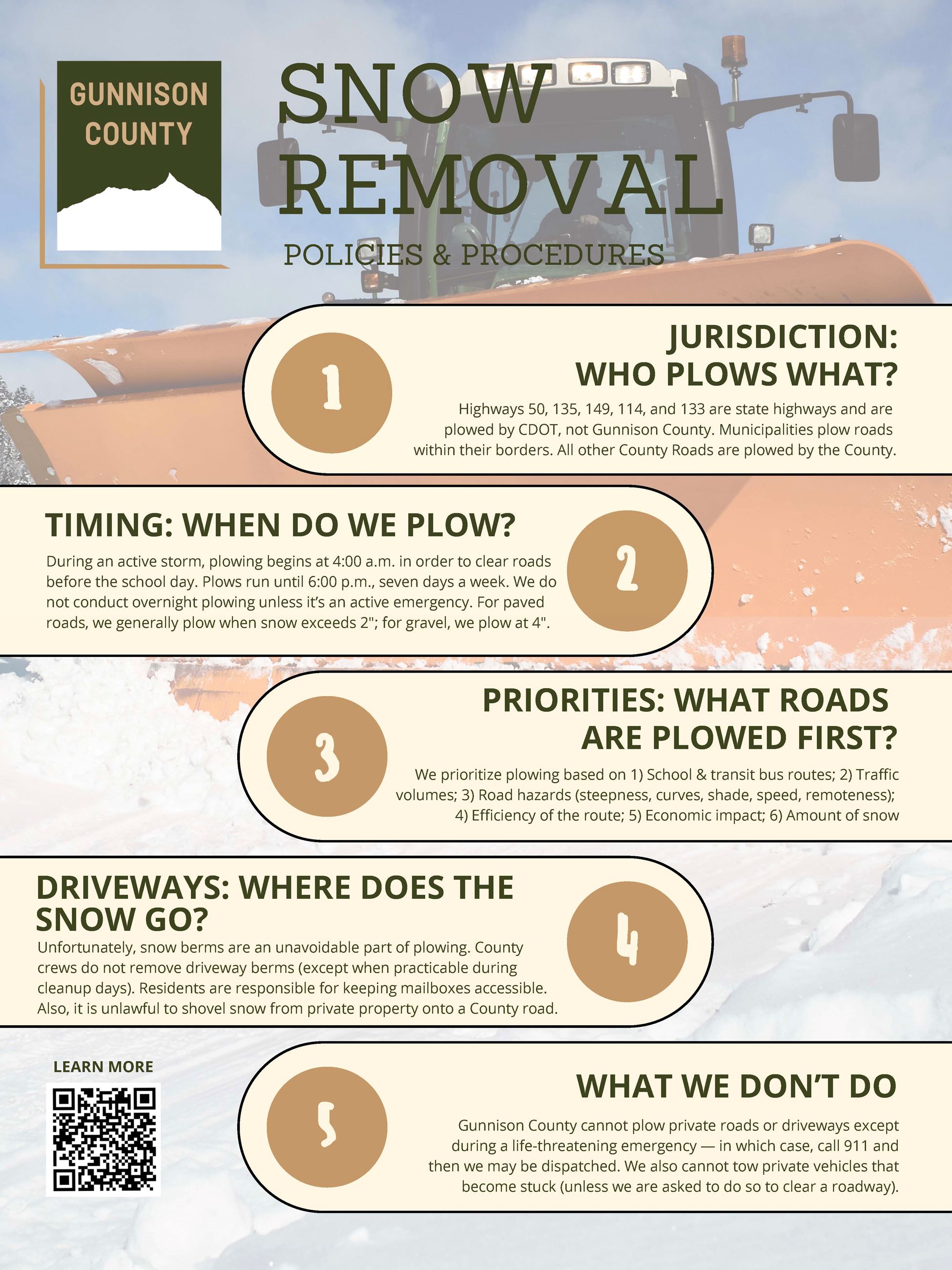 SNOW REMOVAL IN GUNNISON COUNTY